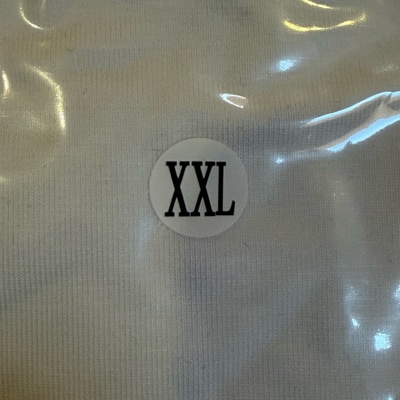 NWT Mangopop XXL Mock Turtleneck Elegant White Long Sleeve Bodysuit - Picture 3 of 6